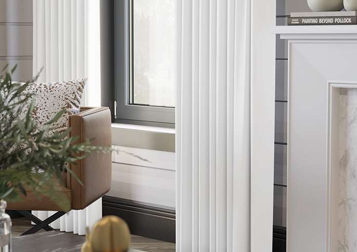 Medina, White - Made to Measure Curtains - Image 5